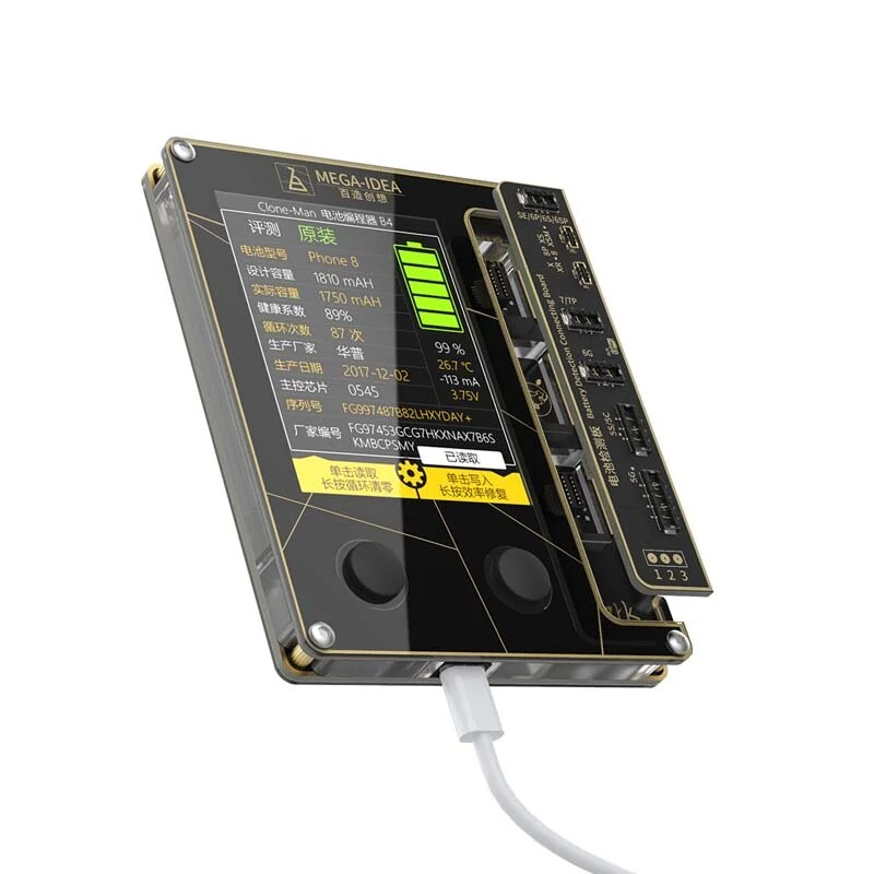 Qianli Mega-idea Battery Programmer | Read/Write & Clear Cycles for iPhone 5-8 X XS Max - Image 5
