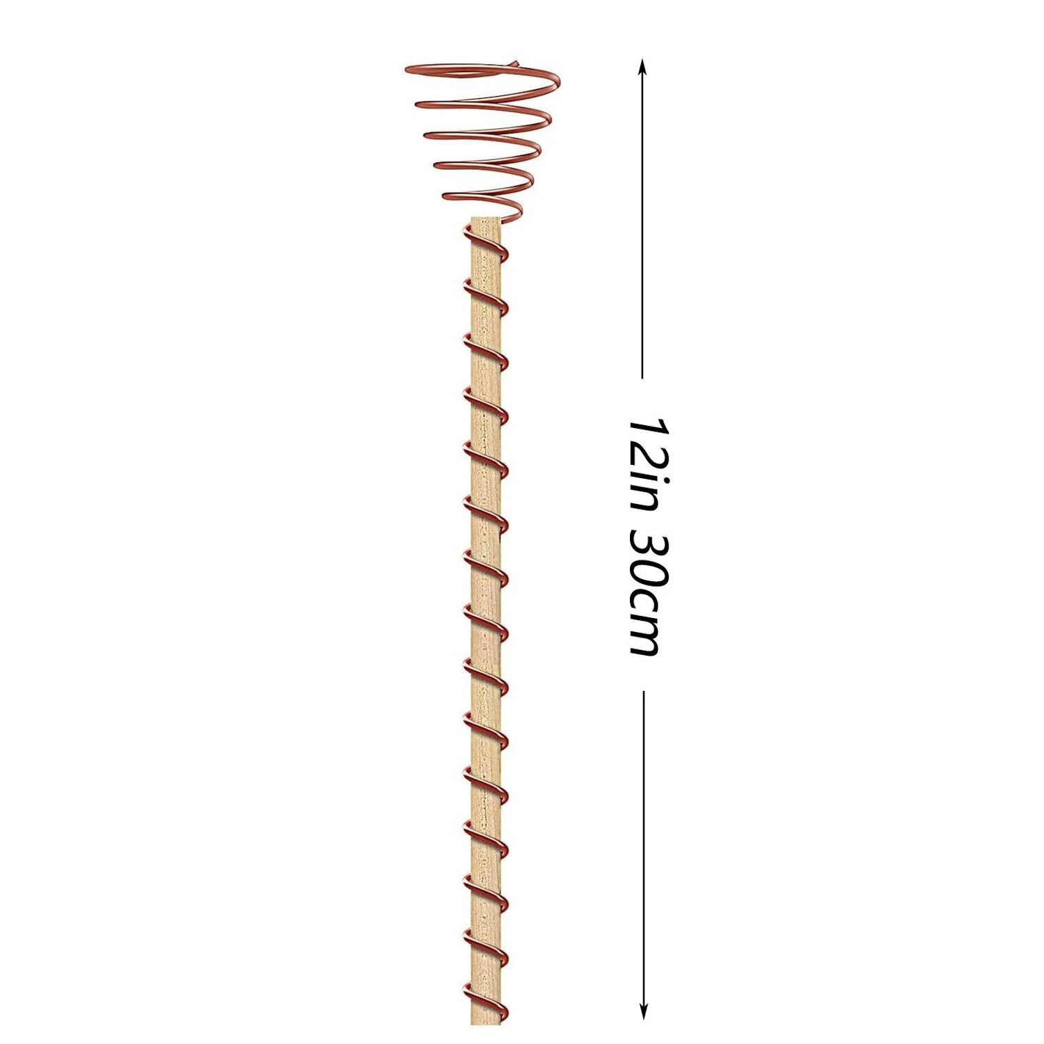Electroculture Copper Plant Stakes 6PCS 12-Inch | Indoor Outdoor Garden Tool for High Yield Growth - Image 3