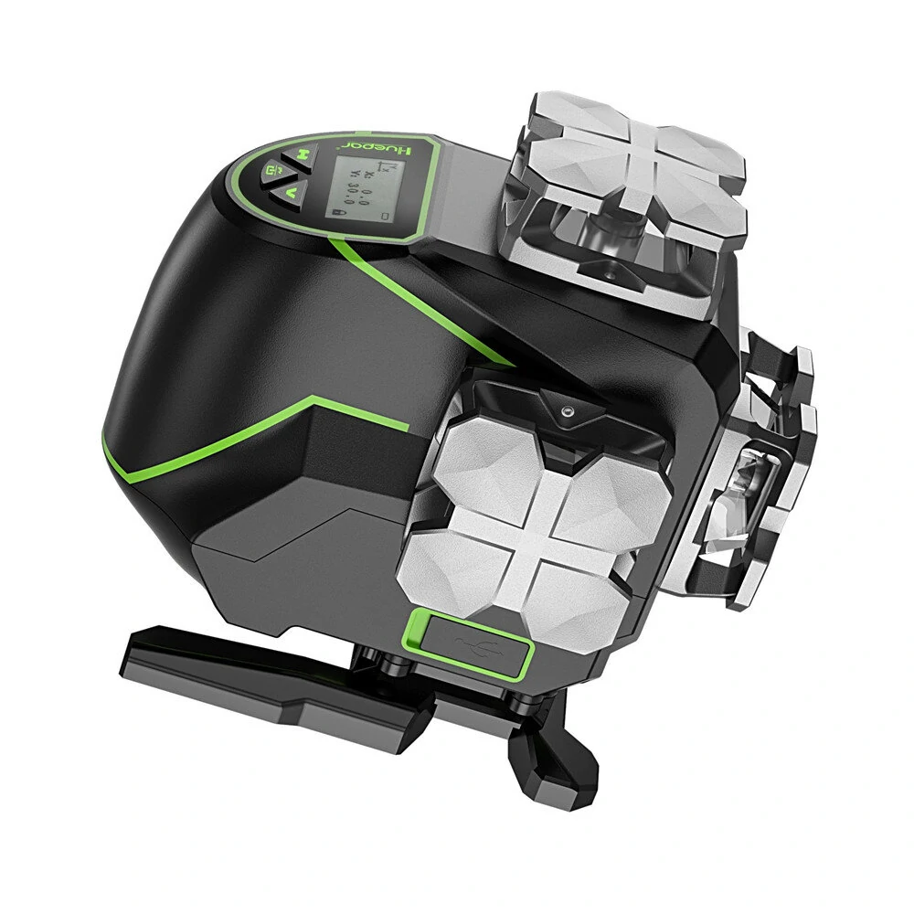 Huepar S03DG 3D Green Laser Level | 12 Lines, Bluetooth & Remote Control - Image 2