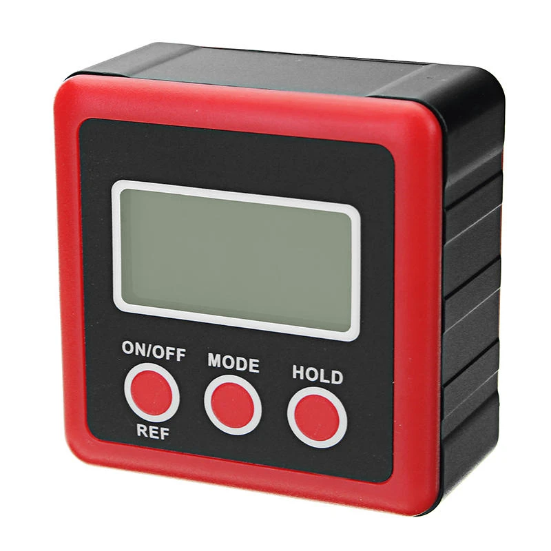 4 x 90 Degree Digital Bevel Box Gauge - Waterproof Angle Finder Protractor with Green LCD Backlight - Image 5