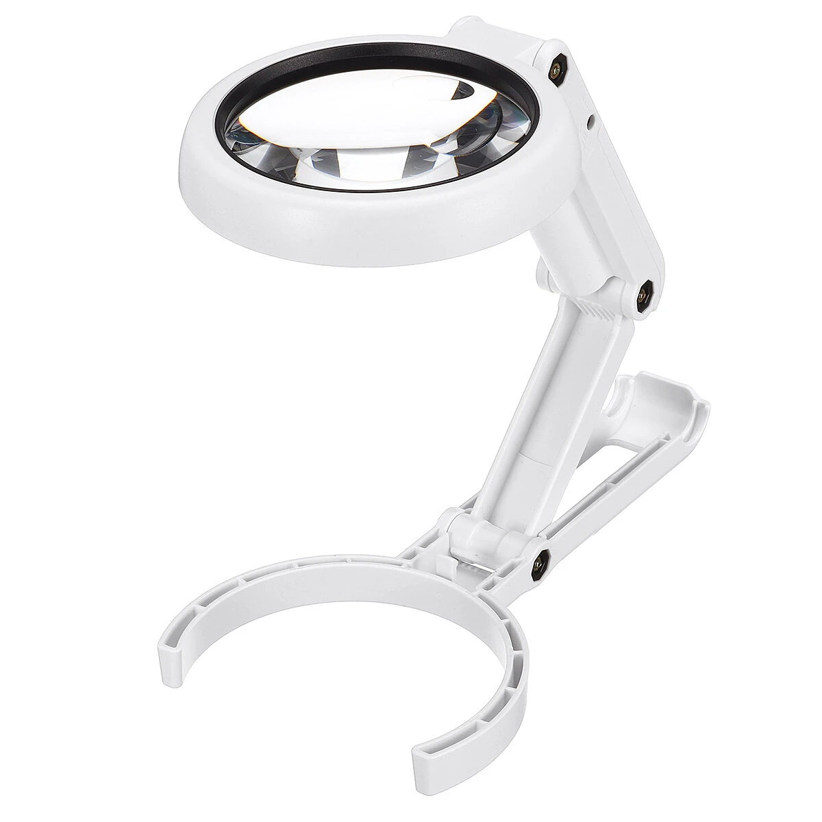 5X 11X Magnifying Glass with LED Light | Dual Use Table Lamp & Hand Held | Jewelry Authentication - Image 2
