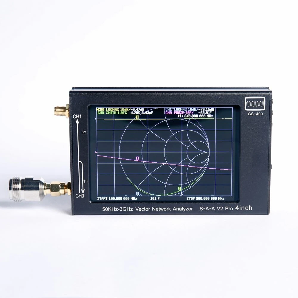 NanoVNA V2 3GHz Vector Network Analyzer | 4 Inch LCD Display | HF VHF UHF Antenna Analyzer - Image 5
