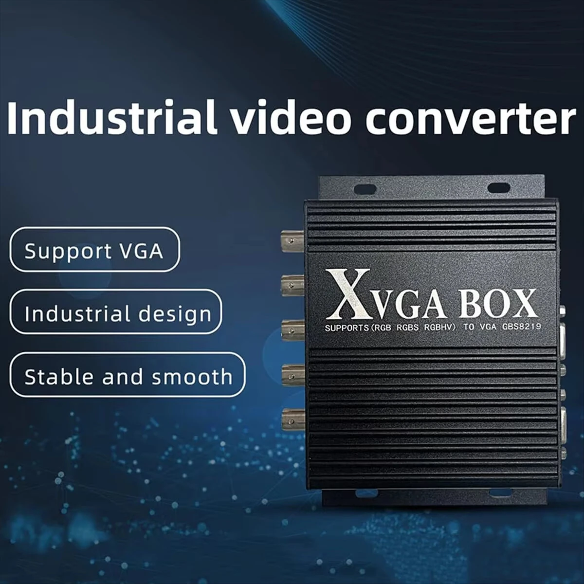 GBS-8219 Industrial Monitor Converter - XVGA RGB CGA EGA to VGA Video Converter - Image 3