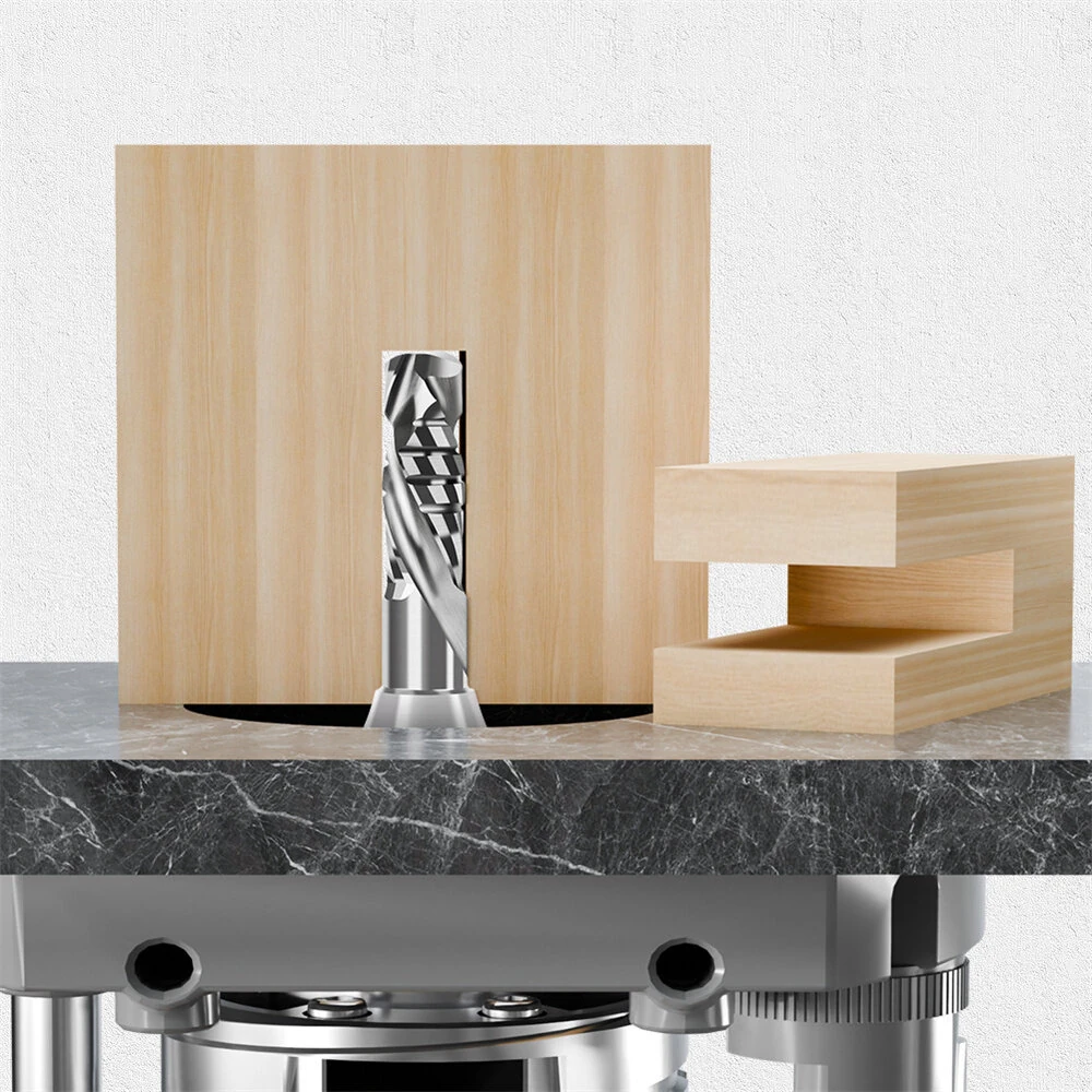 Tungsten Carbide Router Bit - 1/2 Inch Shank Mortising Bit | 2 or 3 Flutes - Image 4