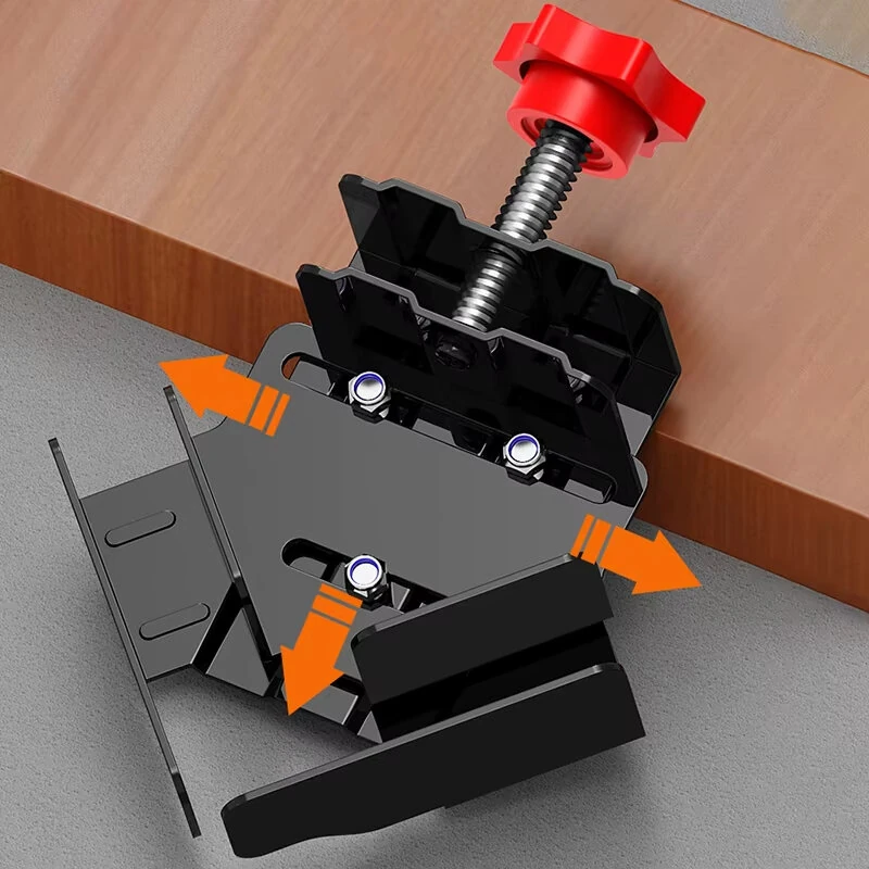 90° Corner Jig - Adjustable Right Angle Clamp | Carbon Steel Wear-Resistant Woodworking Fixture - Image 4