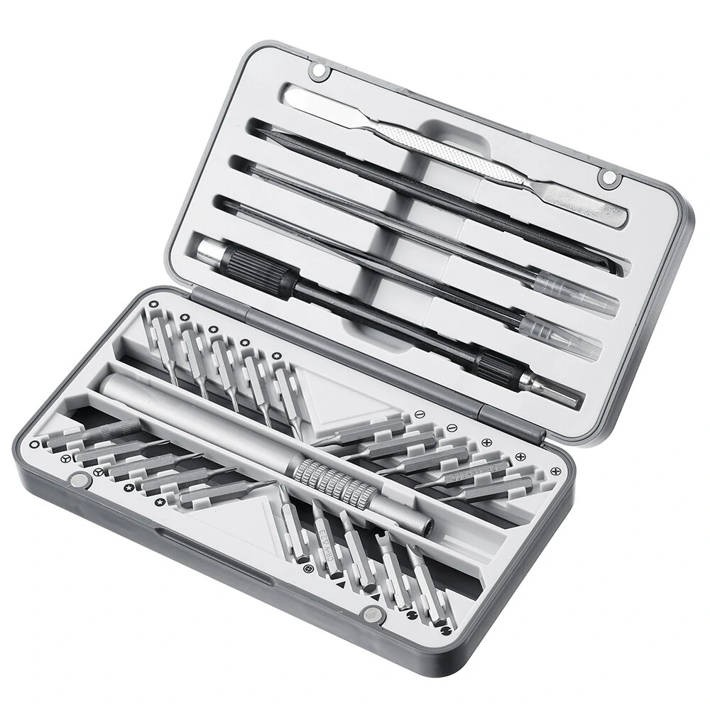 Drillpro 26 in 1 Precision Screwdriver Set | Magnetic Phone & PC Repair Tool - Image 2