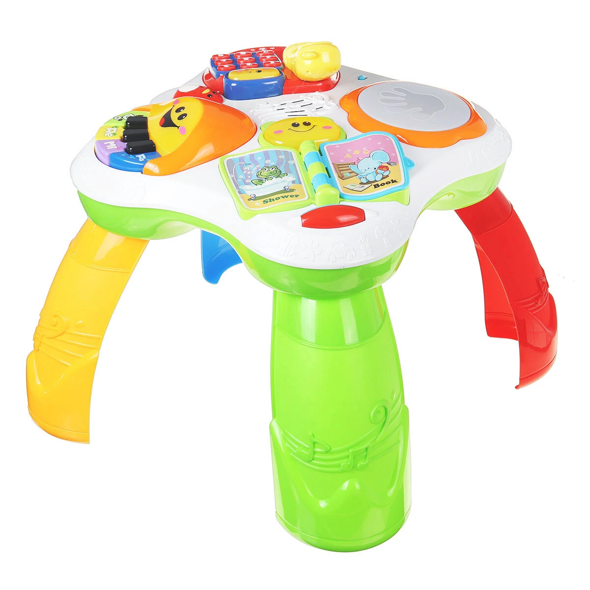2-in-1 Baby Activity Center & Standing Table for 1 Year Old and Up - Image 2