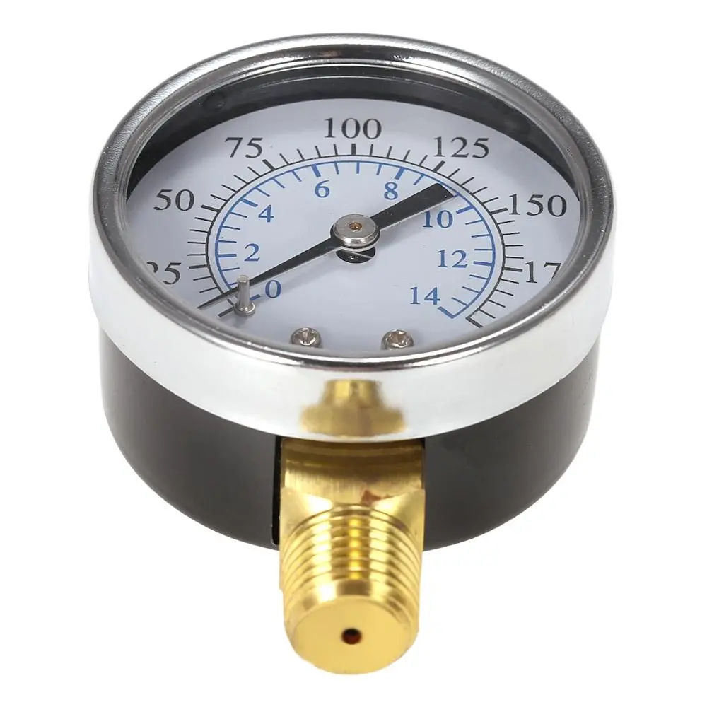 TS-50-14 Mini Pressure Gauge 0-200psi | 1/4 NPT | Air Compressor & Hydraulic - Image 5