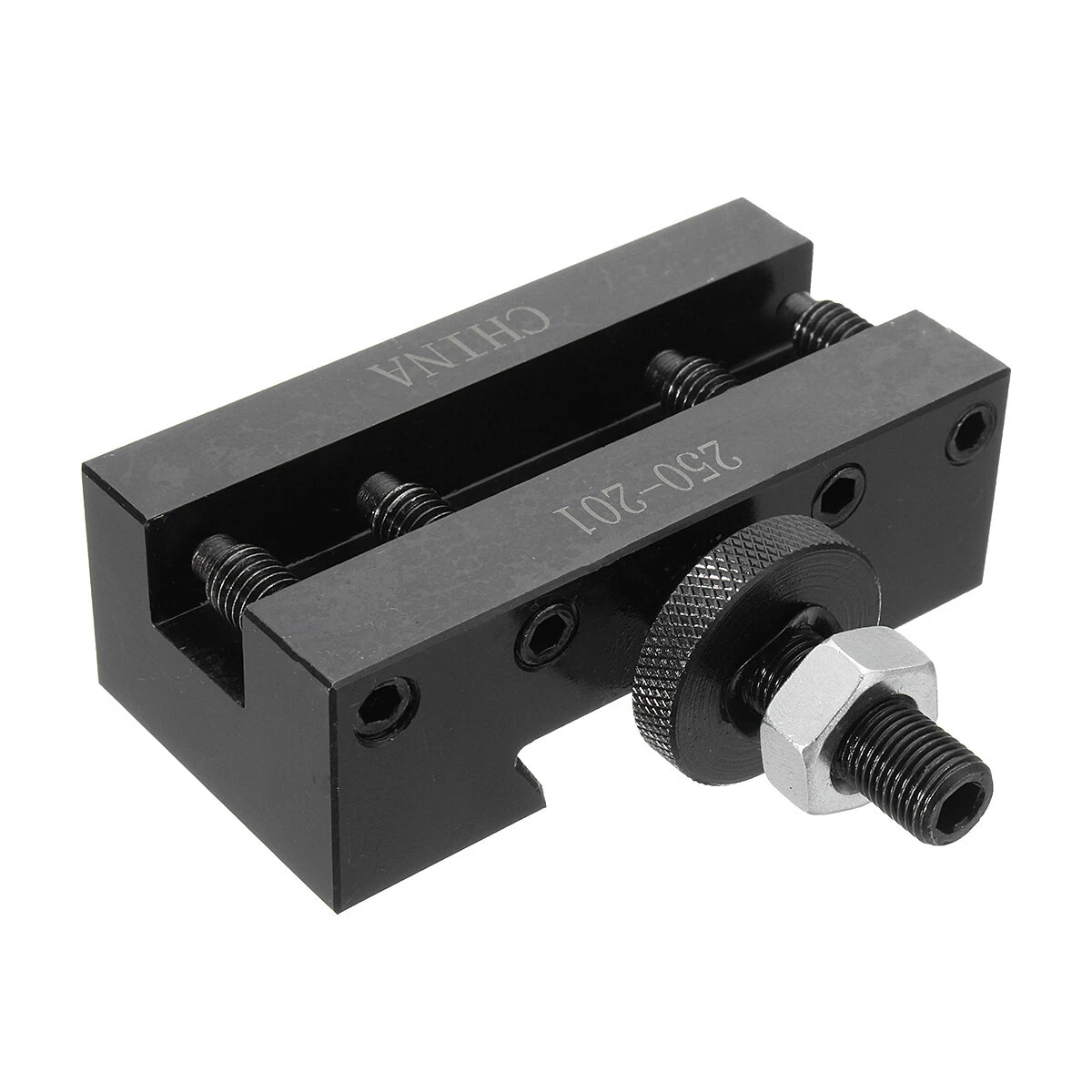 2pcs 250-201 Quick Change Tool Post & Holder Kit - Turning & Facing Lathe Tools - Image 2
