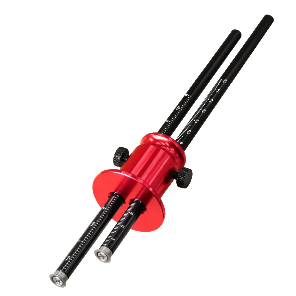 Double Head Wheel Marking Gauge - Aluminum Alloy with Metric & Inch Scale - Image 4