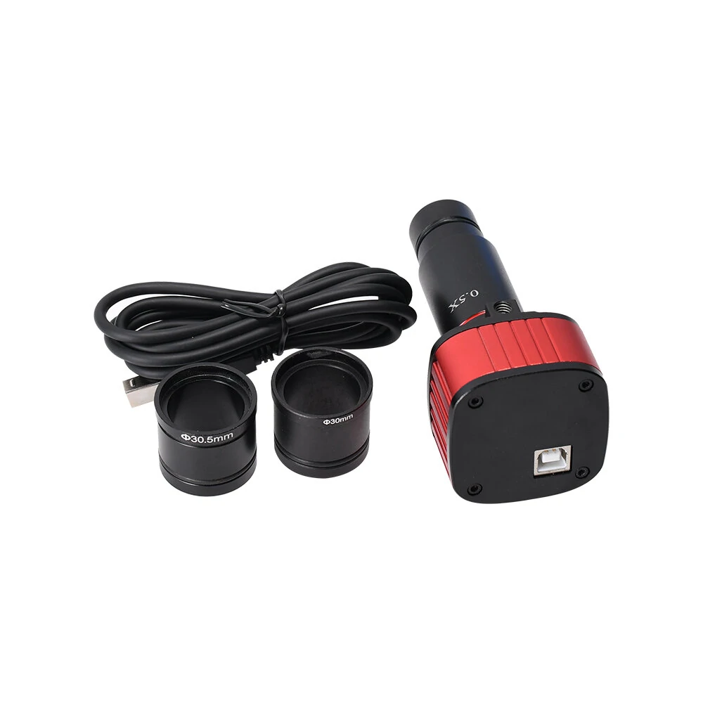 12MP USB Digital Microscope Camera - CMOS Eyepiece for Binocular Trinocular - Image 2