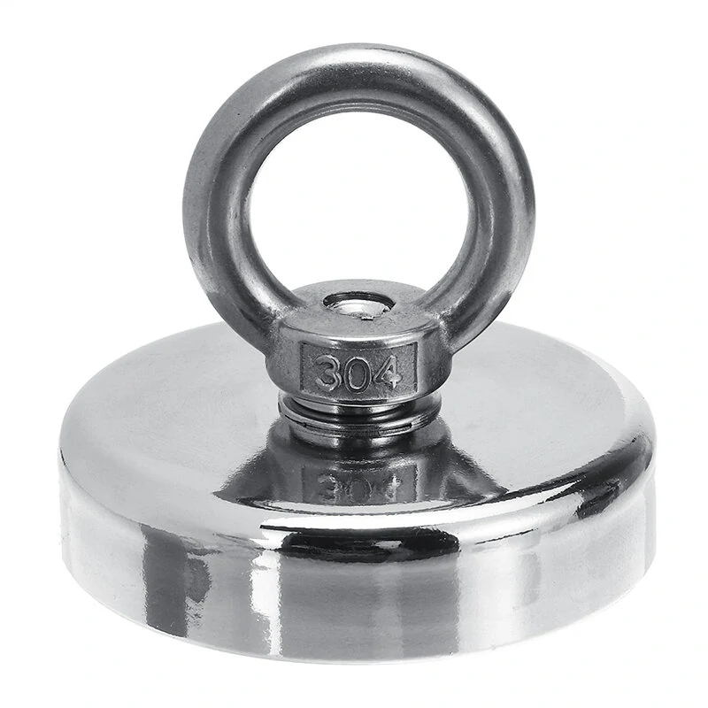 NEOGRIP 25mm-120mm 35-600KG Neodymium Fishing Magnet | 10M Rope for Salvage & Recovery - Image 2