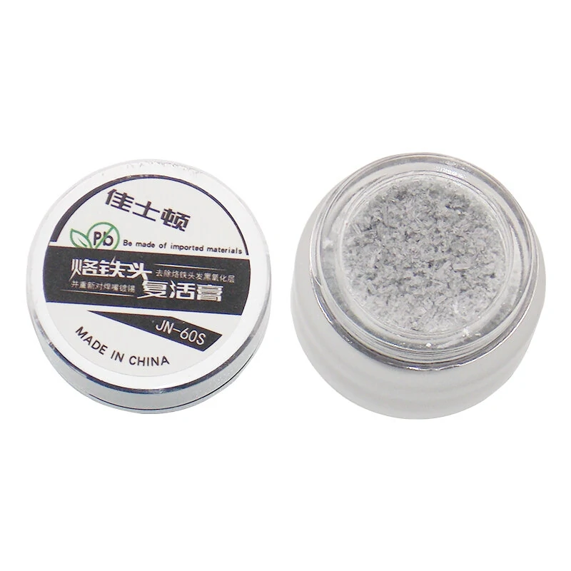 Electric Iron Tip Cleaner - Remove Oxidation & Restore Tips | No-Tin Solder Paste - Image 2