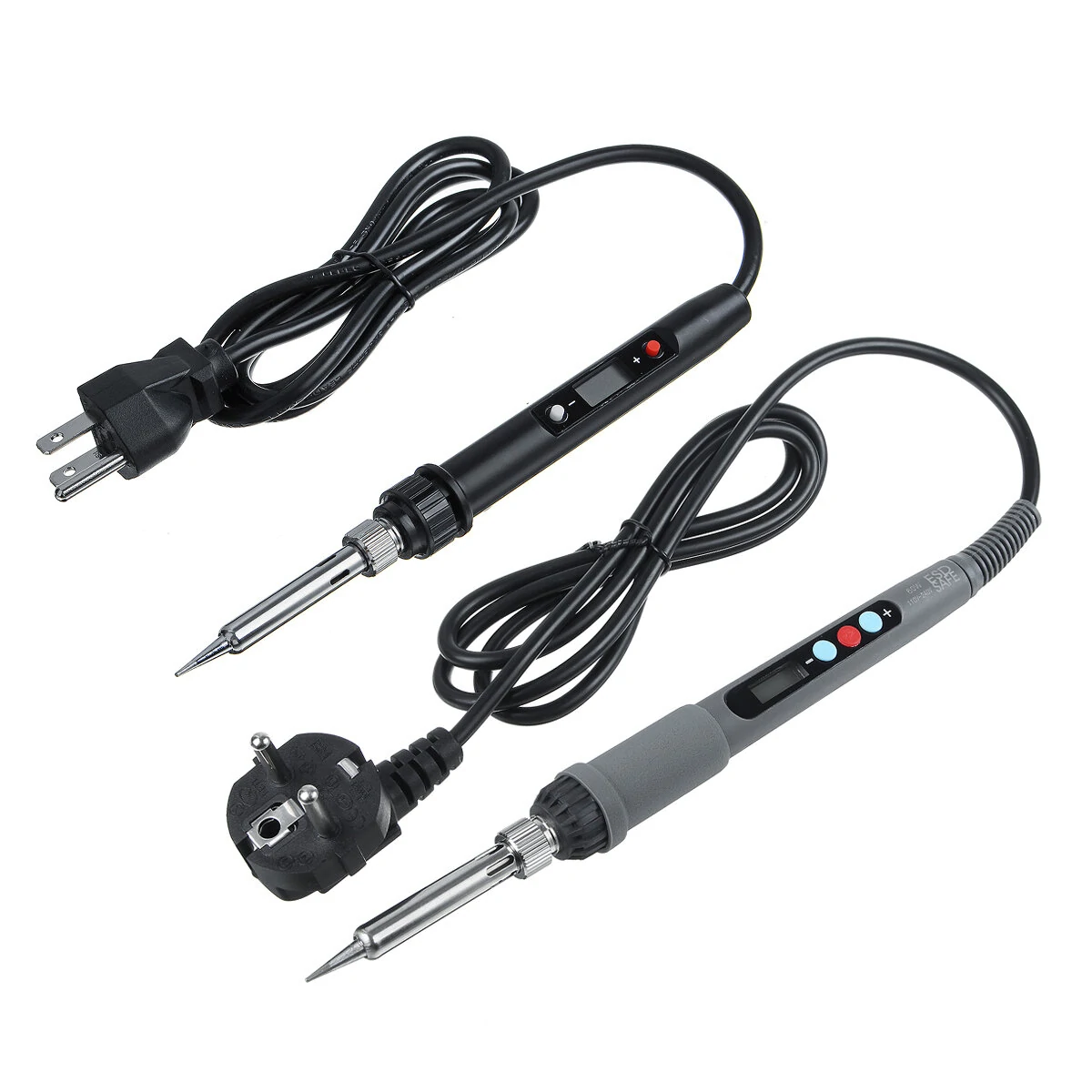 94Pcs Soldering Iron Kit with Wood Burning Pen | 60W Welding Tool & Tips US/EU - Image 2