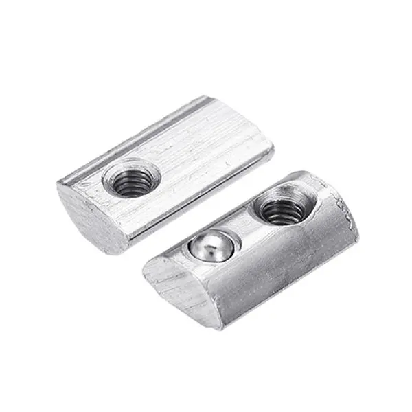 Machifit 10pcs T-Nut | M4 Spring Ball Nut for 2020 Aluminum Extrusion Profile - Image 4