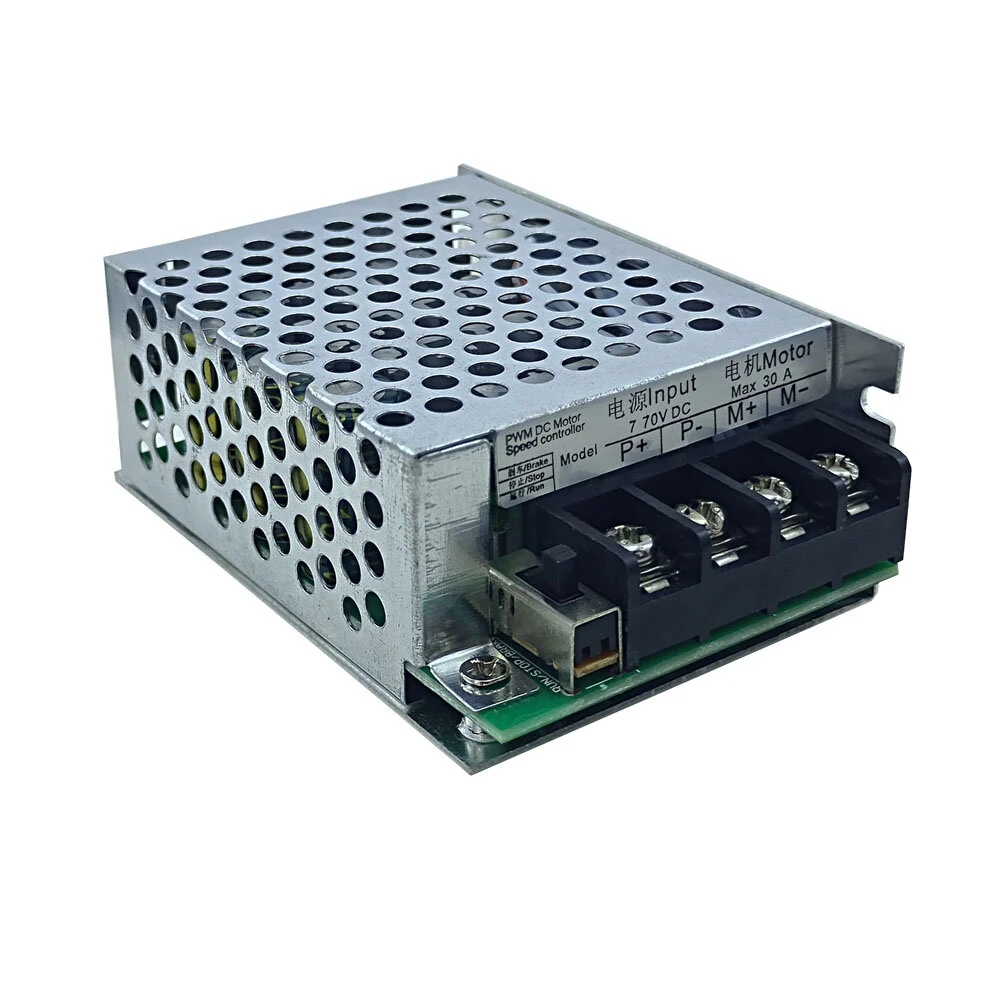 PWM DC Motor Speed Controller Switch - 7-70V 30A for 12V 24V 36V 48V 70V - Image 2