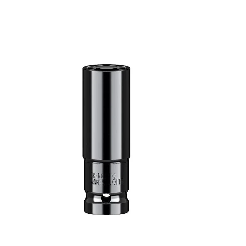 14PCS Electric Impact Wrench Hex Socket Adapter Kit | Metal Silver Black | High Hardness & Wide Compatibility - Image 4