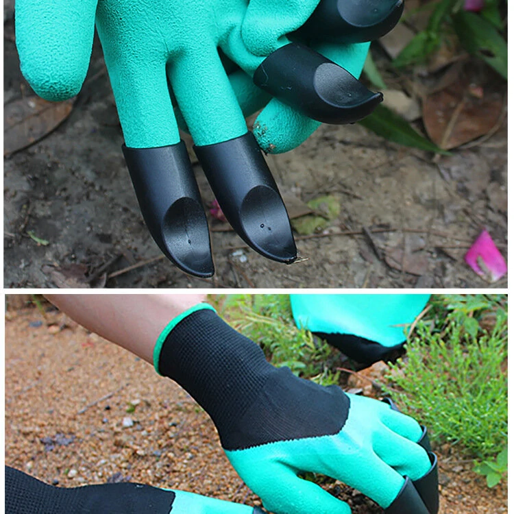 Digging Gloves with Claws - Gardening & Planting Tool for Vegetables & Flowers - Image 4