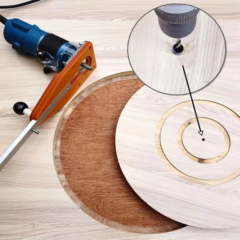 Milling Circle Guide Kit | 3cm to 124cm Diameter Jig for Router & Linear Cutting - Image 2
