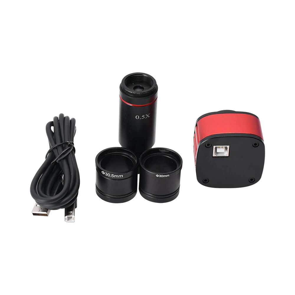 12MP USB Digital Microscope Camera - CMOS Eyepiece for Binocular Trinocular - Image 3