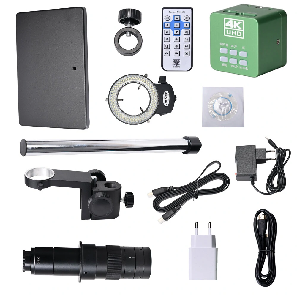 HAYEAR 41MP 4K USB Digital Microscope Camera | 180X Zoom | C-Mount for Soldering & Phone Repair - Image 2