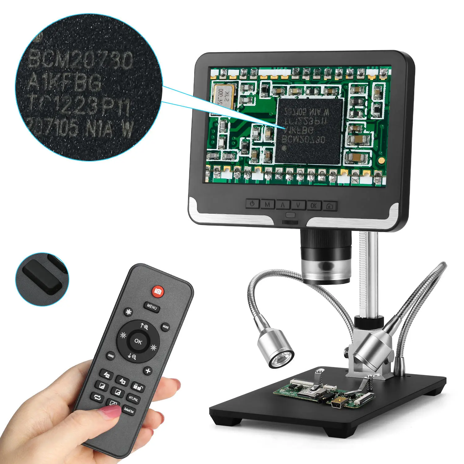Andonstar AD206 3D Digital Microscope | 1080P for Soldering & Phone Repair - Image 4