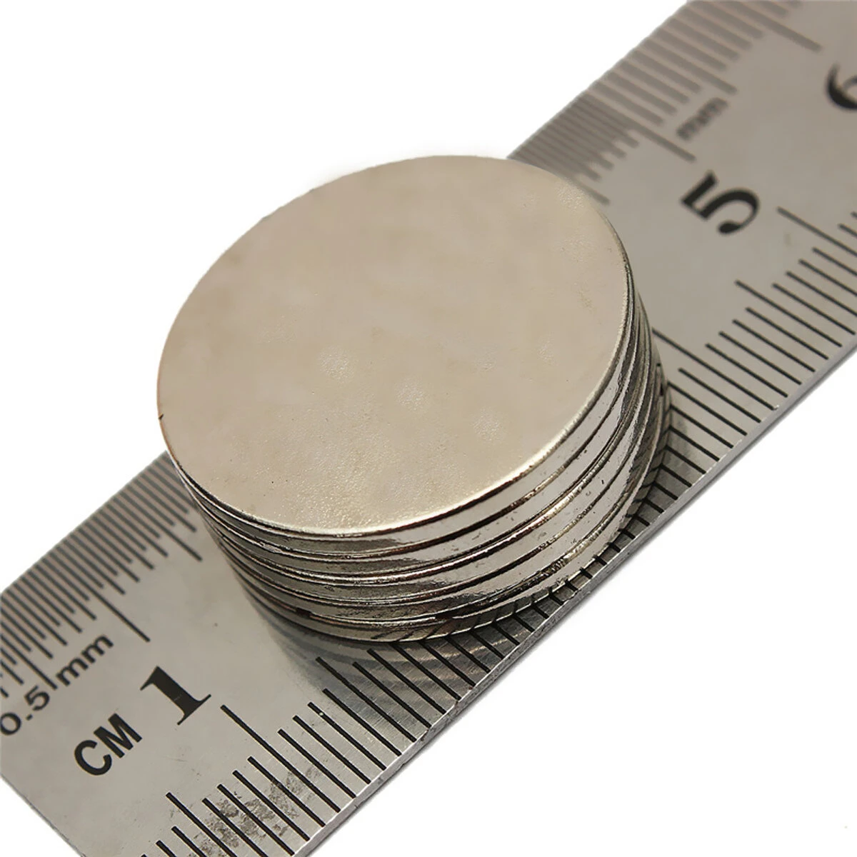 N50 Neodymium Magnets - 20Pcs 25x2mm Strong Round Disc Magnets - Image 3