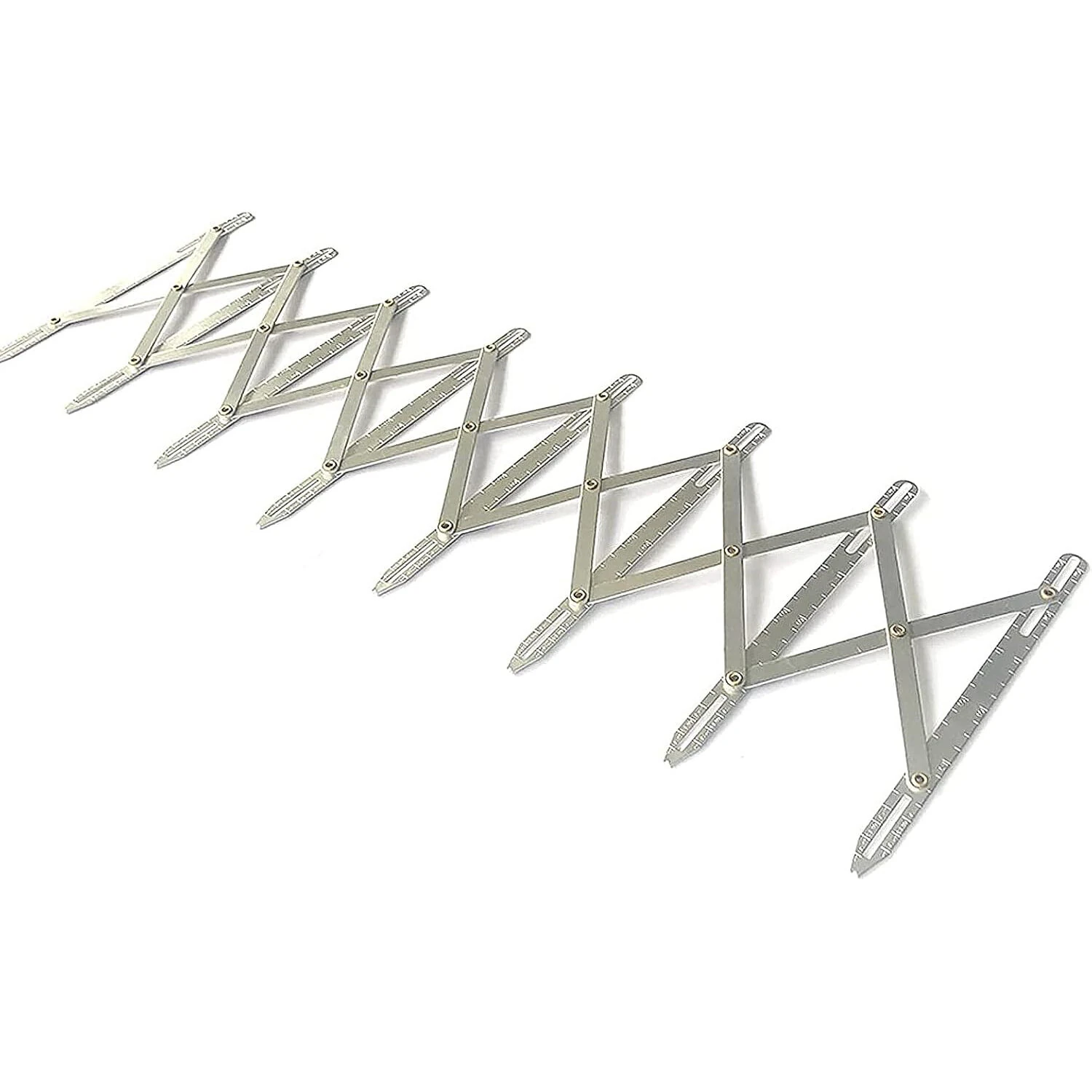 Aluminum Expanding Sewing Gauge - 24 Inch Adjustable Button Guide for Crafts & Woodworking - Image 5