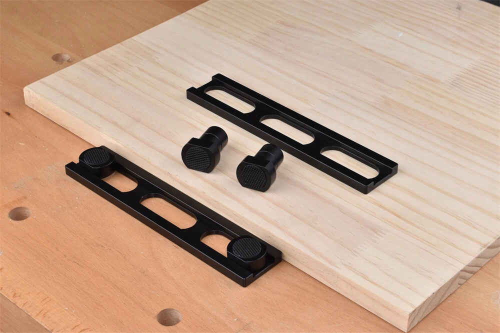 Fonson Woodworking Planing Stop with 10 Bench Dogs - Router Table Accessory - Image 4