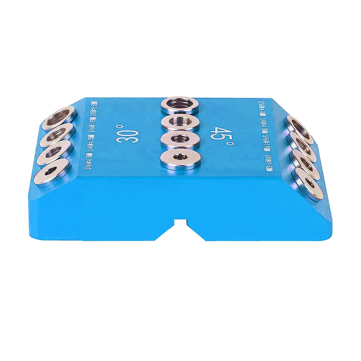 Woodworking Drill Guide Jig - 30 45 90 Degree Angle Tool with 4 Drill Bits - Image 5