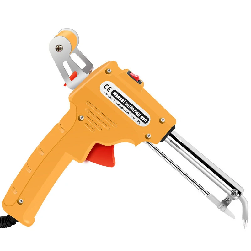 60W Auto-Soldering Iron | 220V EU Plug | Internal Heating & Auto-Feed | Hand-Held Repair Tool - Image 2