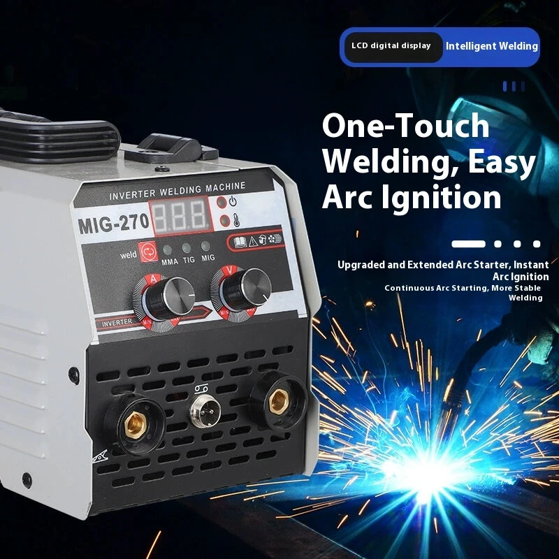MIG-270 Welding Machine 220V | 25-270A IGBT Inverter | Portable Lightweight Welder - Image 2