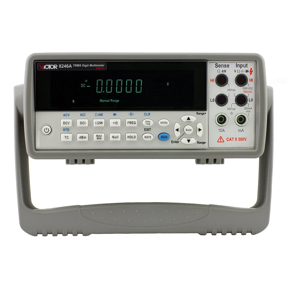 VC8246A/VC8246B Desktop Digital Multimeter | 4-1/2 Bit VFD Display | Autoranging Bench Top - Image 2