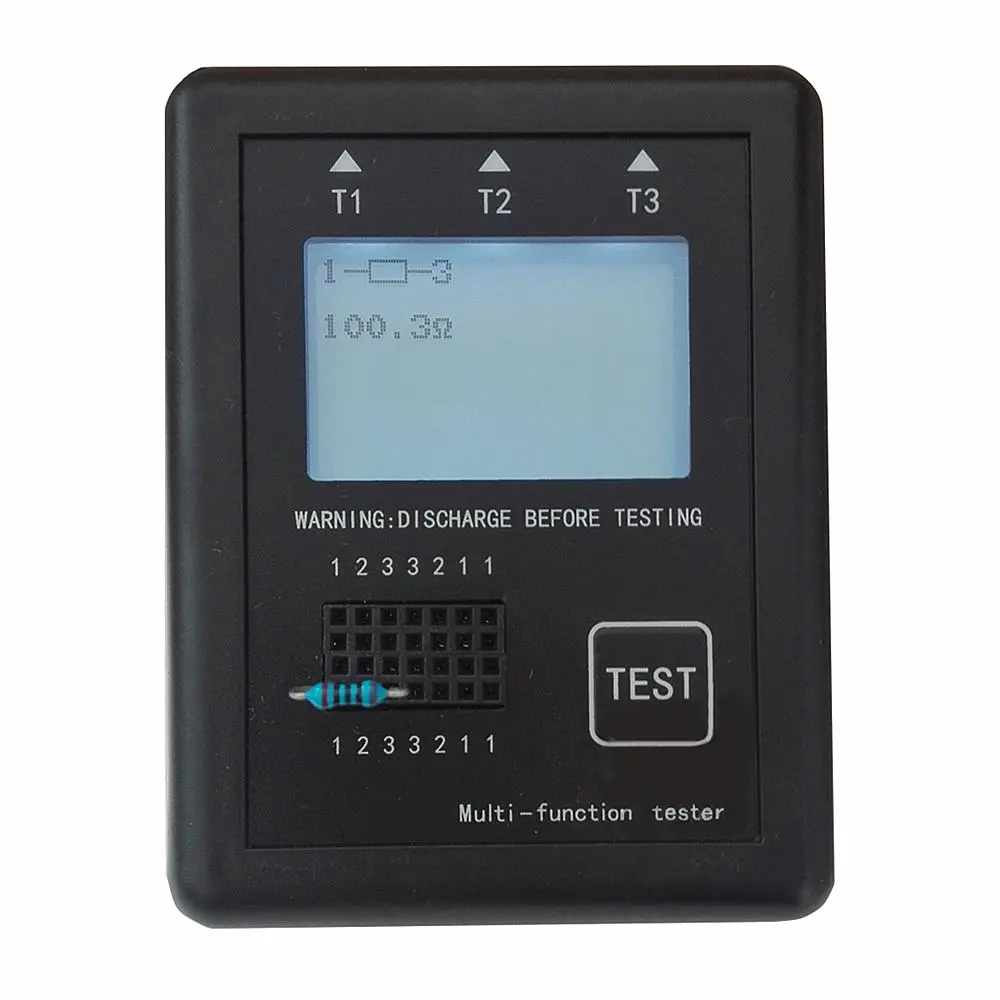 M328 Transistor Tester | ESR Meter & LCR Tester With Shell - Multi-Function - Image 4