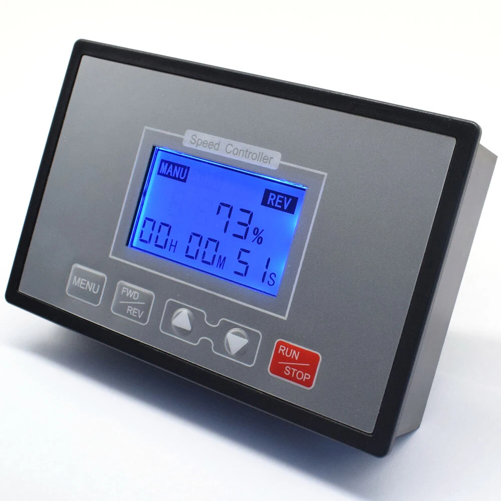 PWM DC Motor Speed Controller 12V-48V | Digital Display Adjustable 0-100% | Reversible Remote Control - Image 2