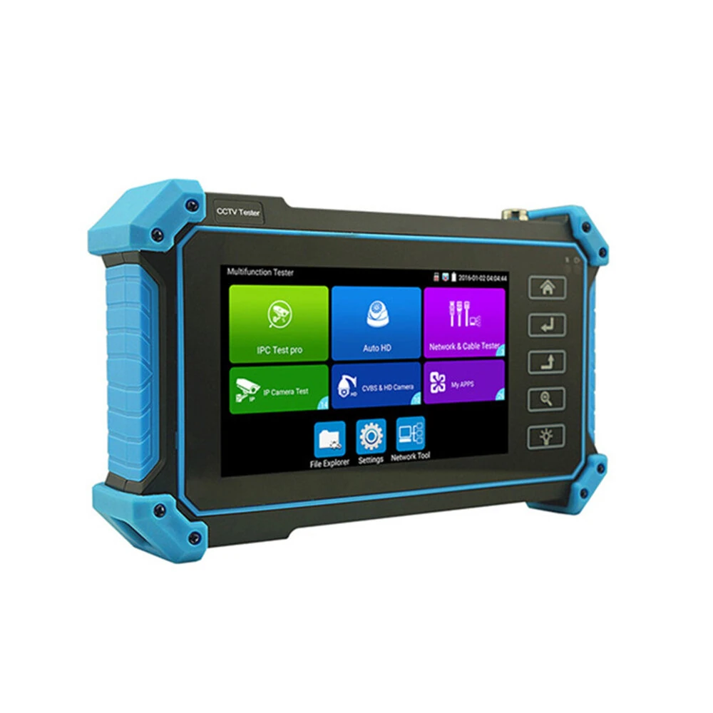IPC-5100 Plus 5-in-1 CCTV Tester | 4K IP CVI TVI AHD Monitor with POE & VGA Input - Image 4