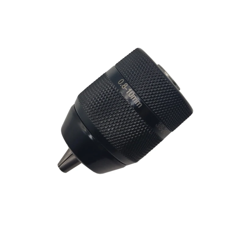 3-Jaw Drill Chuck Quick Change Adapter | 0.8-10mm Capacity | SDS-Plus to 3/8-24UNF & 1/4 Hex - Image 2