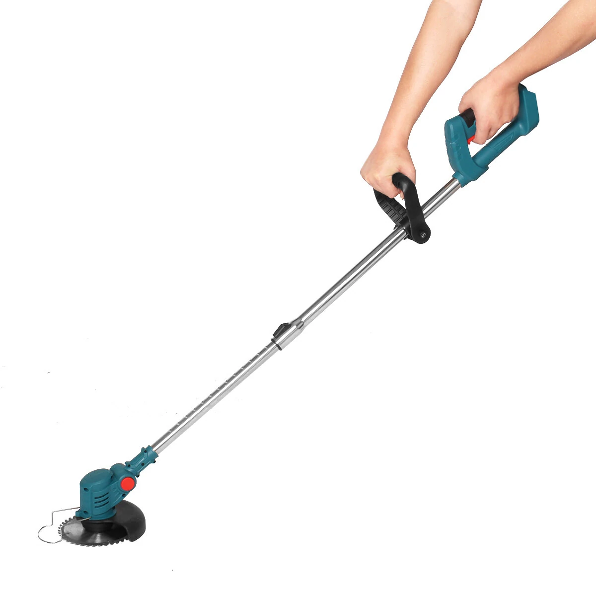 21V Cordless Electric Lawn Mower - Grass Trimmer & Weed Cutter Garden Tool - Image 2