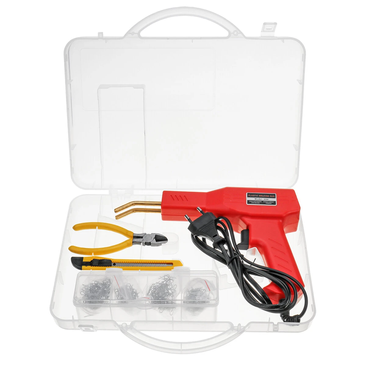 110V/220V Car Bumper Repair Hot Stapler - Plastic Welding Torch & Tool Kit - Image 3
