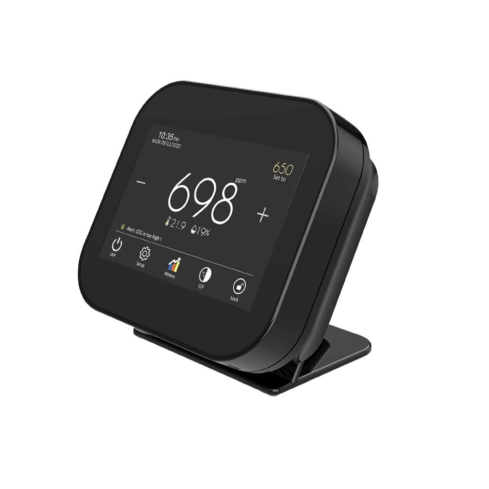 CO2 Gas Tester - 0-9999PPM Air Quality Monitor with 3.5 Touch Screen - Image 4