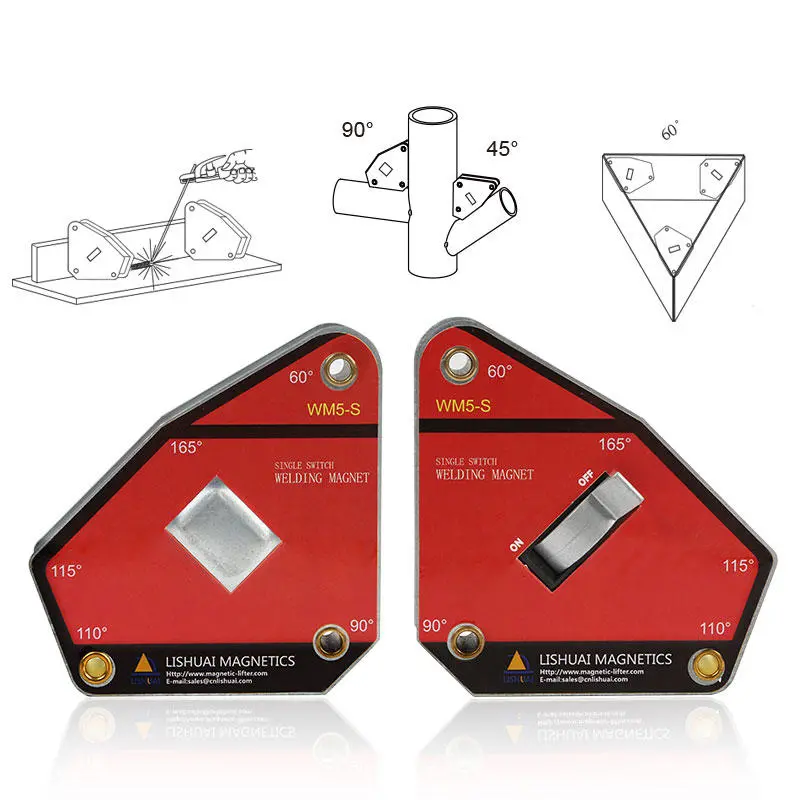 Multi-Angle Magnetic Welding Locator - 60° 90° 110° 115° 165° Right Angle Holder - Image 2