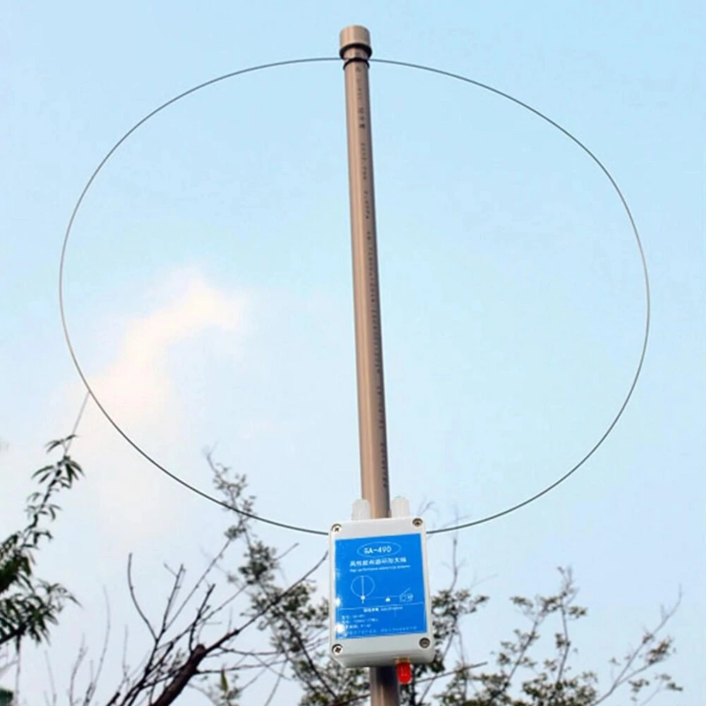 GA490 Active Loop Antenna for SDR Radio - 100KHz-179MHz Short Wave with Rainproof Shell - Image 2