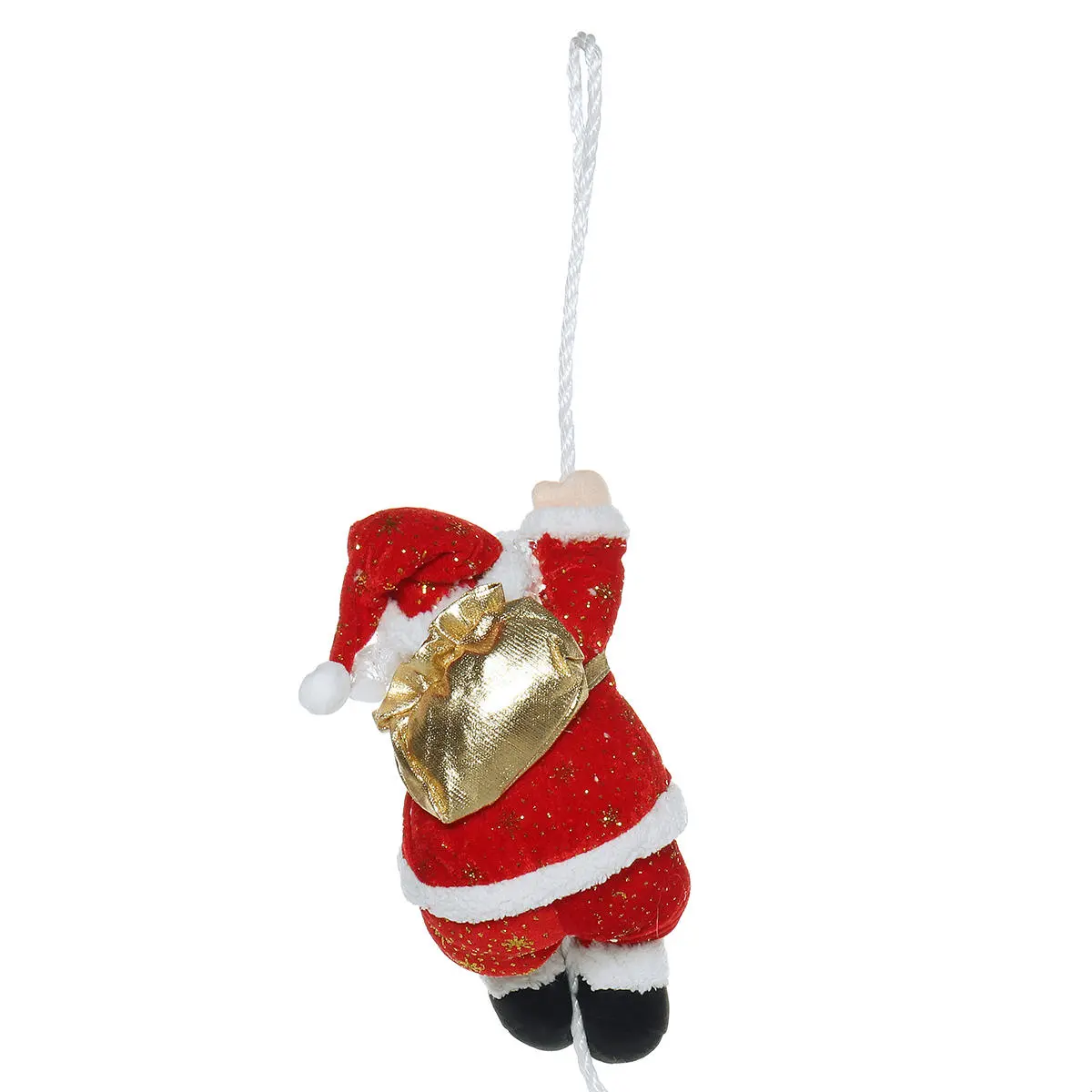 Santa Claus Climbing Rope Christmas Decor - Indoor Outdoor Tree & Garden - Image 4