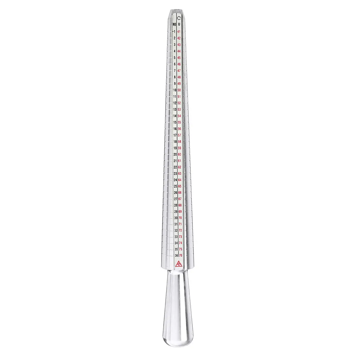 Ring Sizer Mandrel Kit with Jewelers Hammer & Gauge | Ring Sizing Tools - Image 4