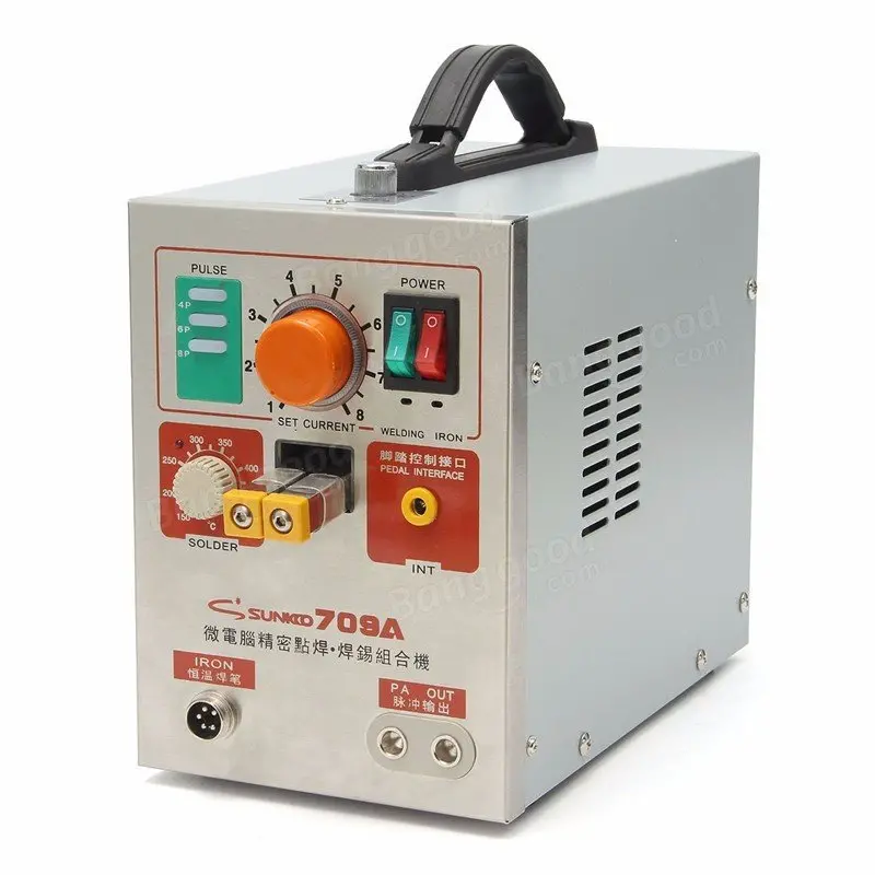 SUNKKO 709A 3.2kw Spot Welder Machine | 18650 Battery Welder for Phones - Image 5