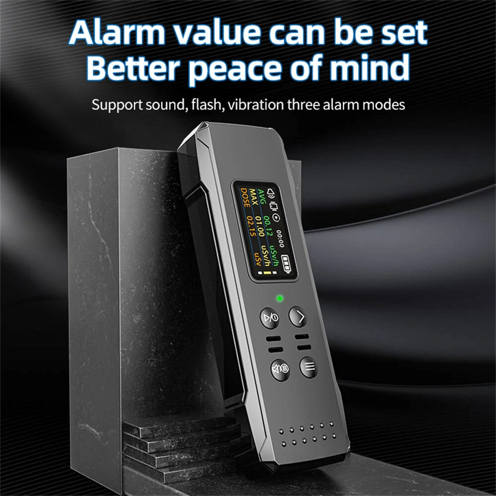 Advanced Nuclear Radiation Tester - High Sensitivity 0.05uSv/h | Real-Time Monitoring & Alarm - Image 5