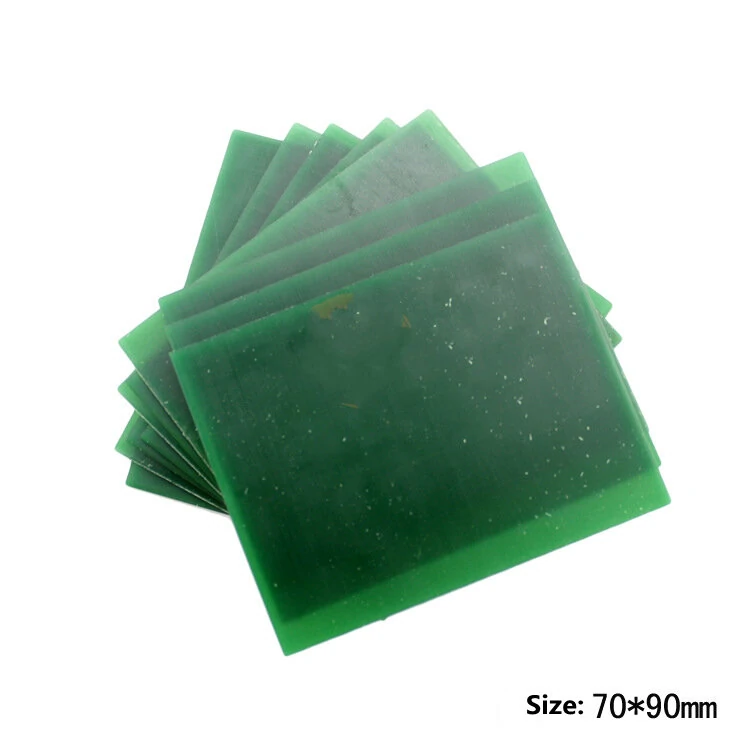 Dark Green Hard Carving Wax Block | Sliced Casting Wax Plate for Jewelry Engraving - Image 4