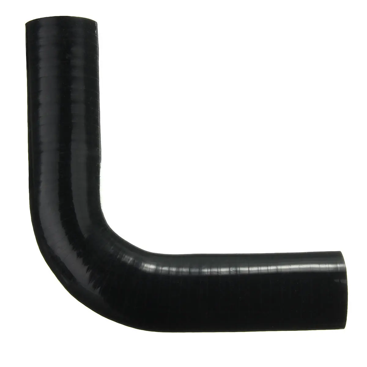 90 Degree Black Silicone Tube - 150mm Length Turbo Coolant Vacuum Hose - Image 4