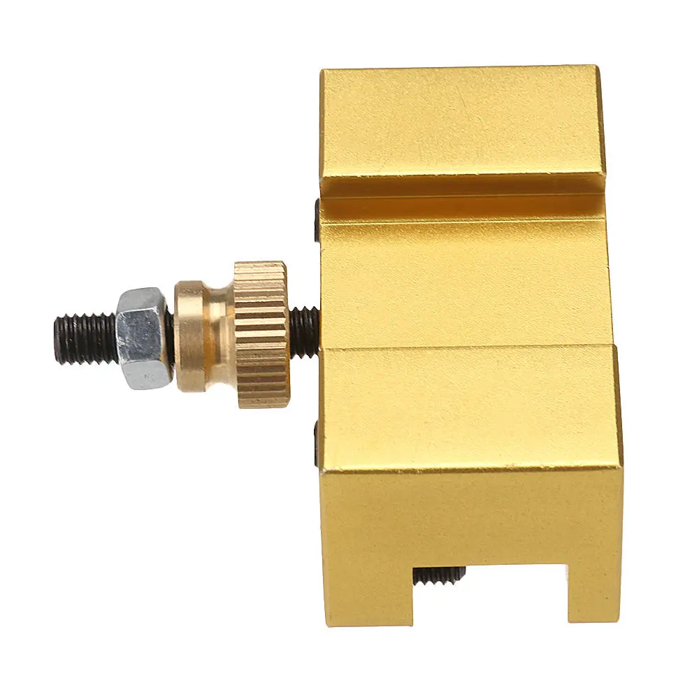 Machifit 1/4-3/8 Inch Turning & Facing Holder | 20x25x50mm Aluminum | Quick Change Tool Post - Image 5