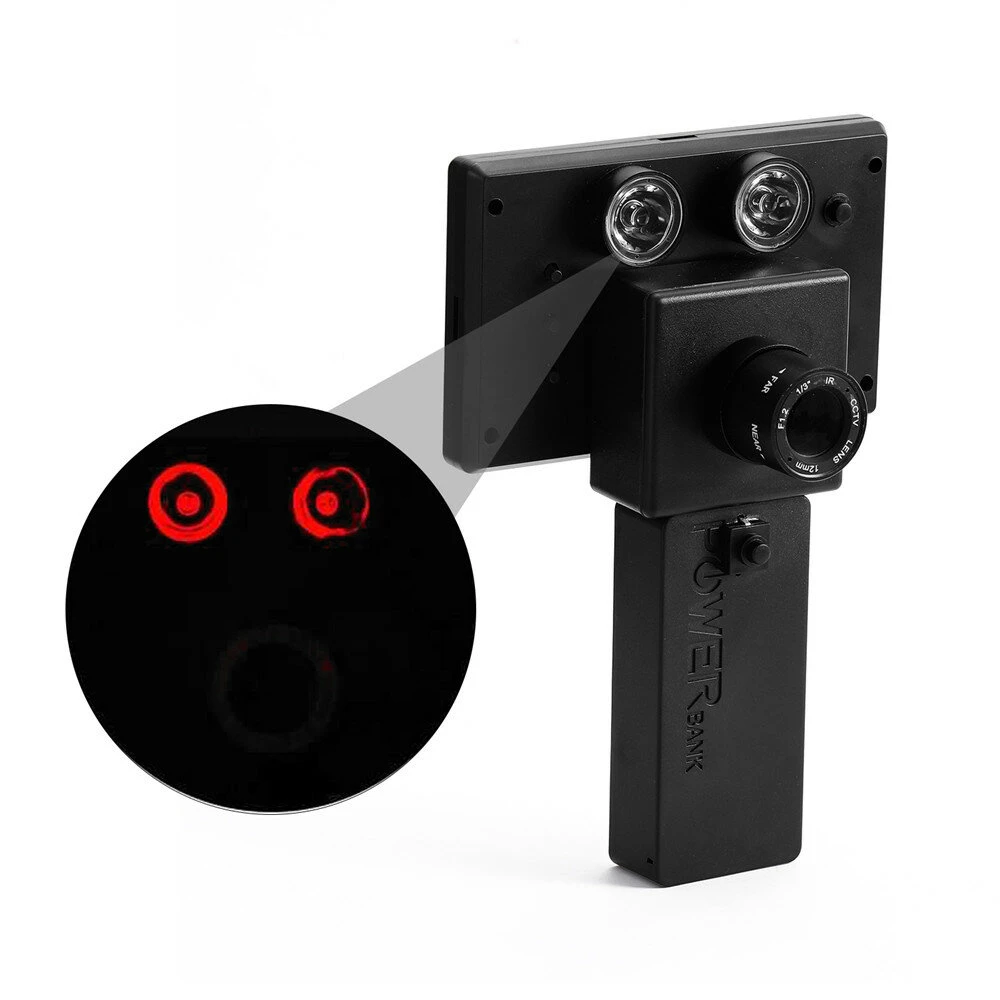 NVD02 Handheld Infrared Night Vision Device | 12mm Lens & 2 IR Lights - Image 4